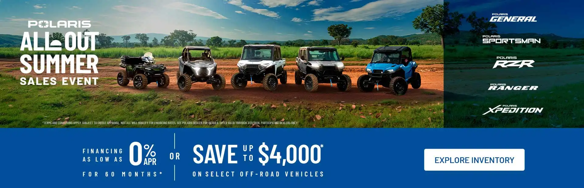 All-Out Summer Sales Event